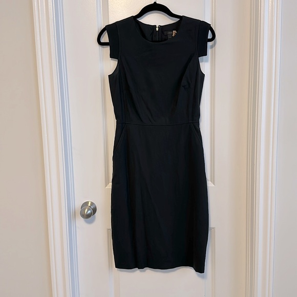J.CREW - Resume Dress - Black - Size 2 - Picture 1 of 3